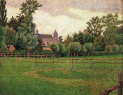 The Church at Gisors, Lucien Pissarro